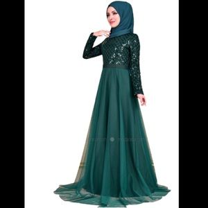 Formal floor length dress